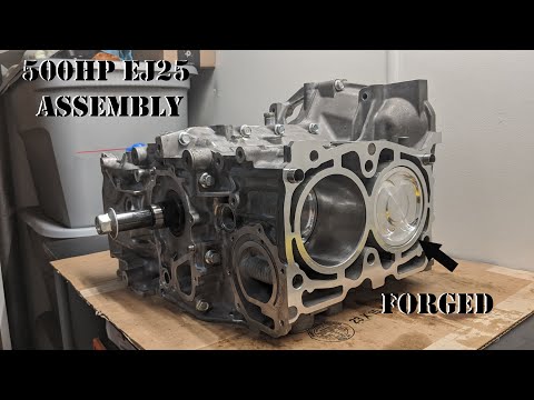 Subaru EJ25 Short Block Assembly Part 1