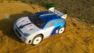 MALI Street Racer Pro 1:8  Conversion To WRC Rally Part 2 Brushless 2-4s
