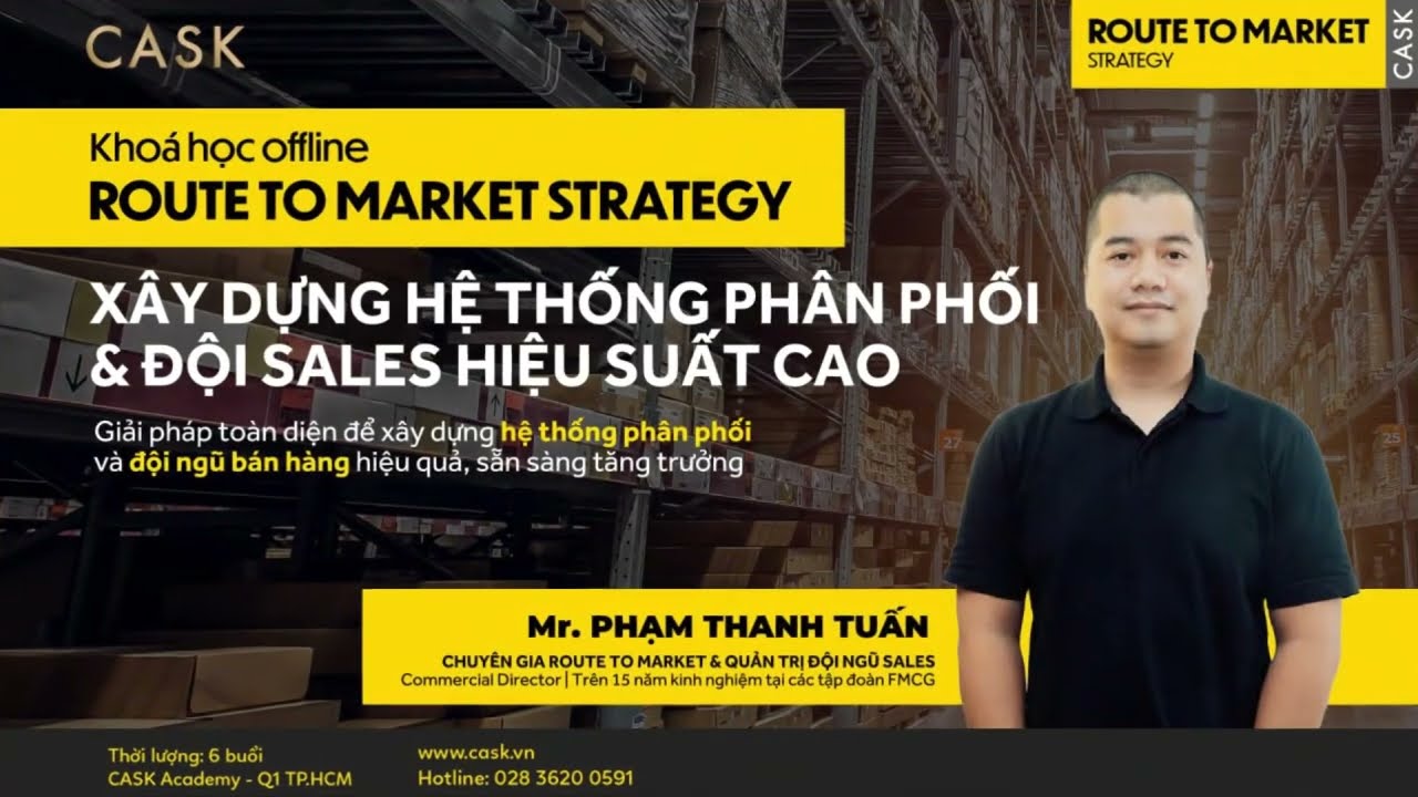 Xây dựng Hệ thống Phân phối & Đội Sales Hiệu suất cao