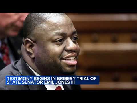 Testimony begins in bribery trial of Illinois Senator Emil Jones III