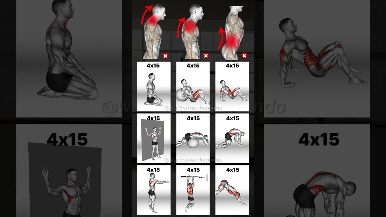 Fix Your Posture: The Ultimate Library of Exercises for Better Alignment!