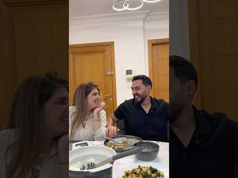 لولا تذكير مرتي كانت الكارثة تكررت من جديد😂 #محمد_نانسي  #كوميديا  #مواقف_محرجه