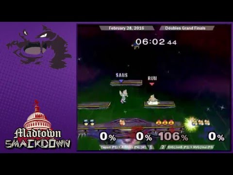 MTSD Revival - Tapion & Amanze vs EHG|Jon$ & MVG|Inui SSBM Doubles Grand Finals