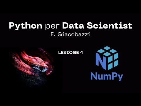 Python per Data Scientist 1/3 | NumPy