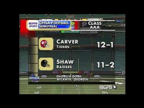 GHSA 3A Semifinal: Shaw vs. Carver Columbus - Dec. 8, 2006