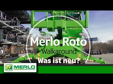 Merlo Roto: Die Neuen kommen (Walkaround & Werkstatt-Blick am Teleskoplader - bauma 2019)