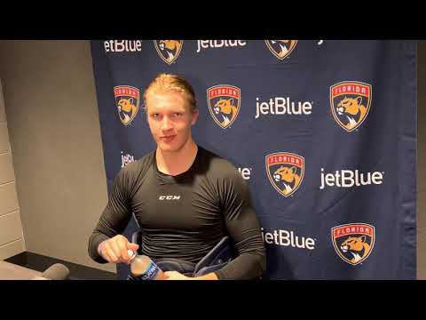 Anton Lundell gets first NHL point - then goal - in Florida Panthers win at Tampa Bay Lightning