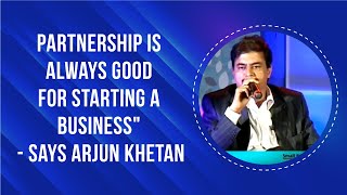\"Partnership is always good for starting a business\". image