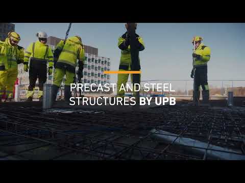 Parkkvarteret, Stockholm - UPB precast and steel