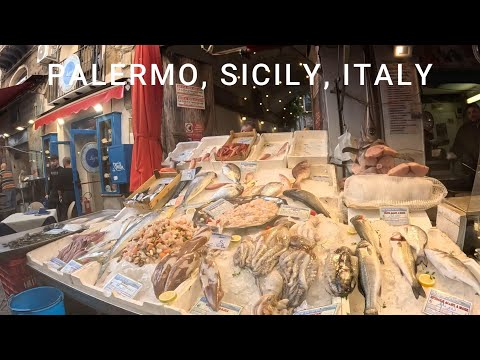 Fresh Food and Great views in Palermo, Sicily, Italy