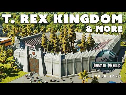 🔲 MOVIE RECREATIONS & More | Jurassic World Evolution 3 Best Workshop Builds