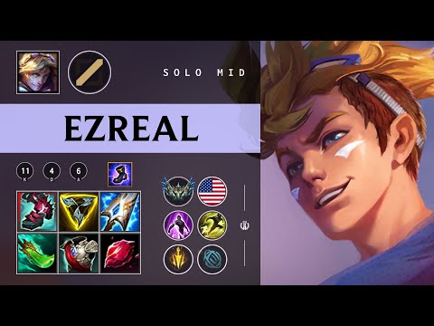 Ezreal Mid vs Galio - NA Challenger Patch 26.02