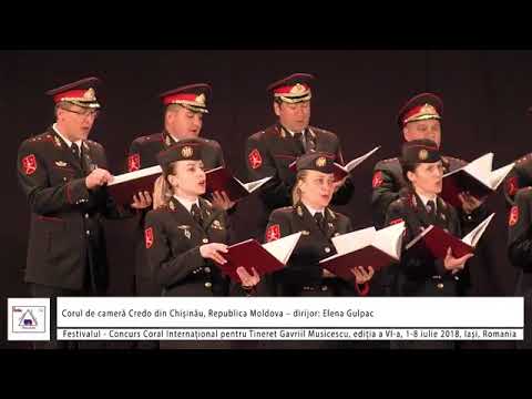 Corul de cameră ”Credo” la Festivalul - Concurs Coral Internațional pentru Tineret Gavriil Musicescu