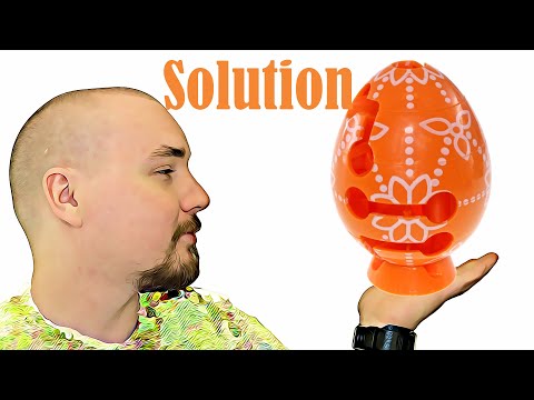 Smart Egg Orange from BePuzzled - Solution