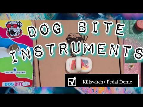 Dogbite Instruments Pedal+Switch Kit Killswitch Pedal 2020-22 - White image 7