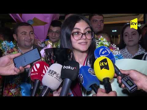 Çempion şahmatçılarımız Vətənə döndü