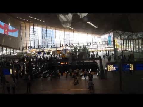 Grootste LED scherm in Europa te zien in Rotterdam CS