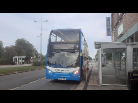 Front Top View : Stagecoach North East ADL Enviro 400 Stagecoach Local | 19680 | NK60DPF |