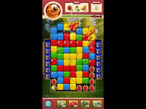 Toon Blast Level 7761 - NO BOOSTERS 🐻🐺🐱 | SKILLGAMING ✔️