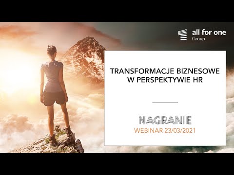 Transformacje biznesowe w perspektywie HR