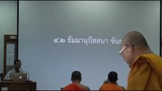 013-สติปัฏฐานภาวนา13; ธัมมานุปัสสนา ขันธและอายตนบรรพ