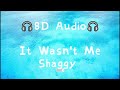 Shaggy It Wasn T Me 8D Audio