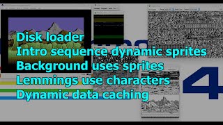 C64 Games memories - Lemmings - Technical