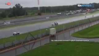 preview picture of video 'Accident tragique au Moscow Raceway'