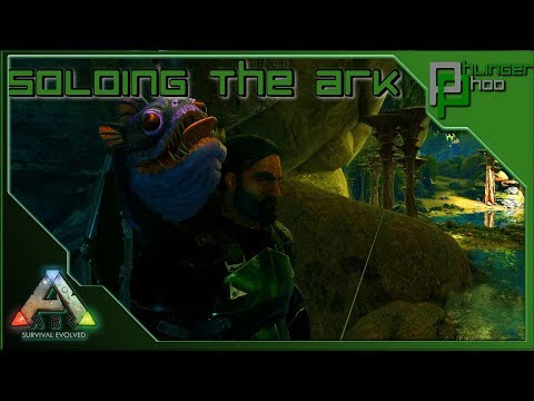 Soloing the Ark S4E138 - ABERRATION VINES CLIFF PLATFORM BUILD BEGINS