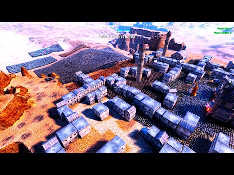 HEROES Tries to Purify EVIL CITY - Ultimate Epic Battle Simulator UEBS