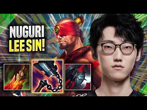 NUGURI SHOWTIME WITH LEE SIN! - Nuguri Plays Lee Sin TOP vs Sett! | Season 2022