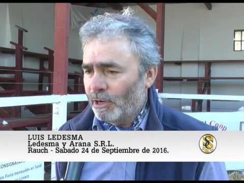 24-09-16 Nota Luis Ledesma - Cabaña El Retorno - Rauch.