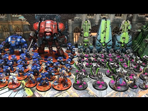 Ultra Marines vs. Necrons [Kreuzzug 2020 - 223] Warhammer 40k Battle Report Deutsch