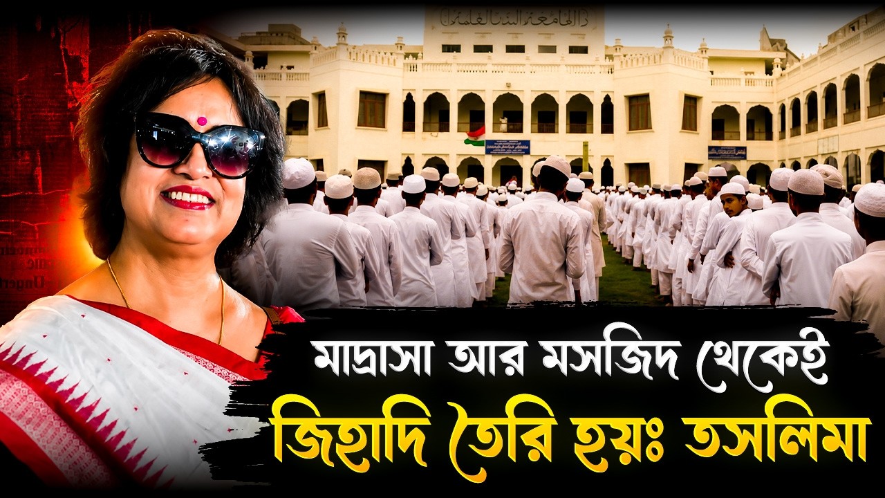 মাদ্রাসা আর মসজিদ থেকেই তৈরি হয় জিহাদি: বিস্ফোরক মন্তব্য তসলিমা নাসরিনের! | Taslima Nasrin | India