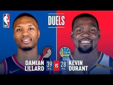 Damian Lillard and Kevin Durant Duel in the Bay Area | December 11, 2017