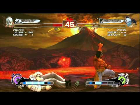 DezaRete (El Fuerte) Vs Strahota (Vega) SSF4 AE Ranked Matches - PSN