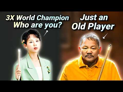Very Confident PLAYER Thinks She Can OUTCLASS 64-Year Old EFREN REYES