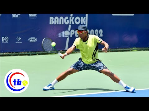 Credit CHAIYARIN (THA) vs Daniel CUKIERMAN (ISR) ATP CHALLENGER - BANGKOK OPEN 2022 - MS Qualified