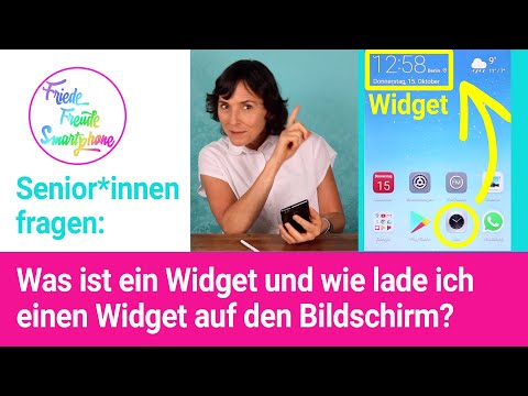 Was ist ein Widget? Senior*innen fragen zum Smartphone Teil 08