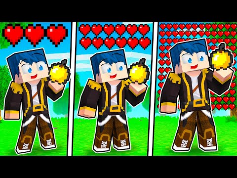OGNI VOLTA CHE MANGIO I CUORI SI MOLTIPLICANO SU MINECRAFT!