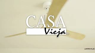 1_Watch A Video About the Casa Vieja Avo Matte White Indoor Ceiling Fan with Remote