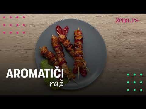 NIKO NEĆE VEROVATI DA NISU SA ROŠTILJA - Aromatični ražnjići koji se prave i u tiganju! | ŽENA.RS