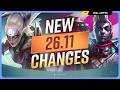 ALL NEW CHANGES For PATCH 26 11 League Of Legends