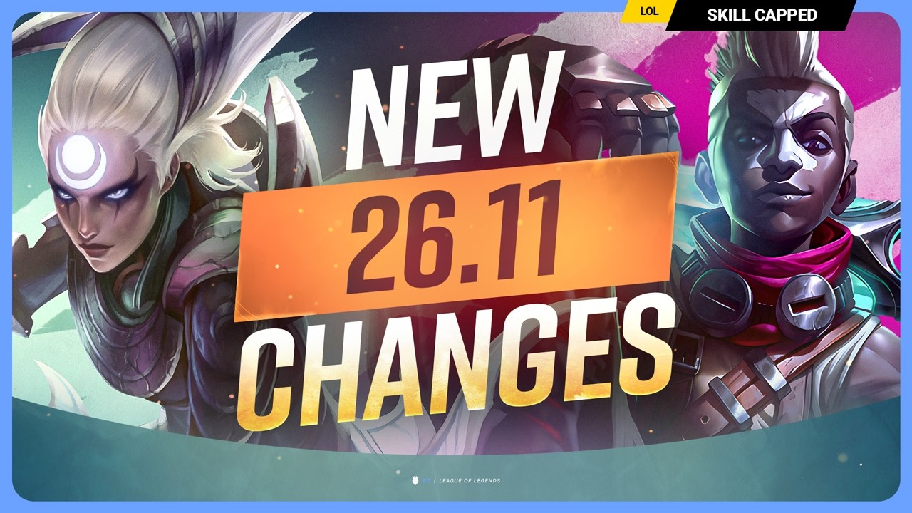 League of Legends Patch 26.11 — Tank Supports Are Back, Enchanters Finally Nerfed