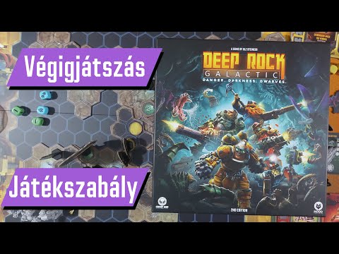 Deep Rock Galactic: The Board Game | Végigjátszás | Játékszabály - PumiGame