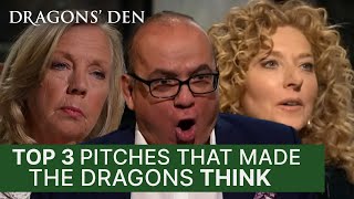 Top 3 Pitches Where A Dragon Contemplates Giving An Entrepreneur A Job | Dragons