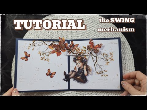 The most requested Tutorial. SWING POP-UP CARD DIY #cardcreations 