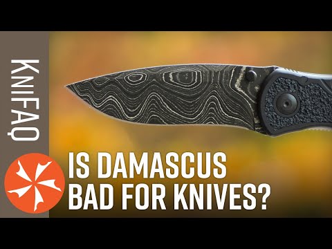 KnifeCenter FAQ #131: Is Damascus Steel Good?
