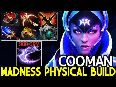 COOMAN [Luna] Madness Physical Build Fast Farm 900 GPM Dota 2