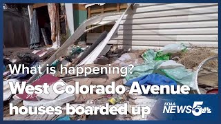 What is happening along West Colorado Avenue?
